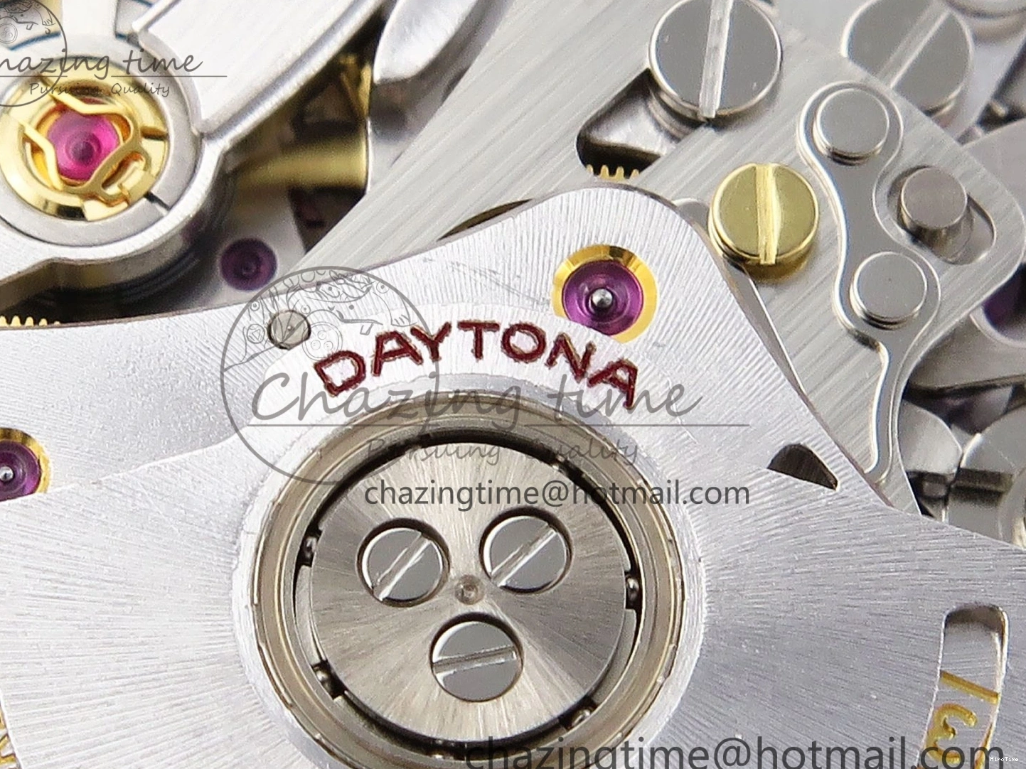 MiroTime 0322 Daytona 116515 Clean 1:1 Best Edition Silver Dial RG Markers on Oysterflex Strap SA4130 V WrinkleFree 1965